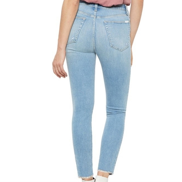 Joe's Jeans Flawless High Rise Skinny Ankle Distressed Jeans - Picture 4 of 9